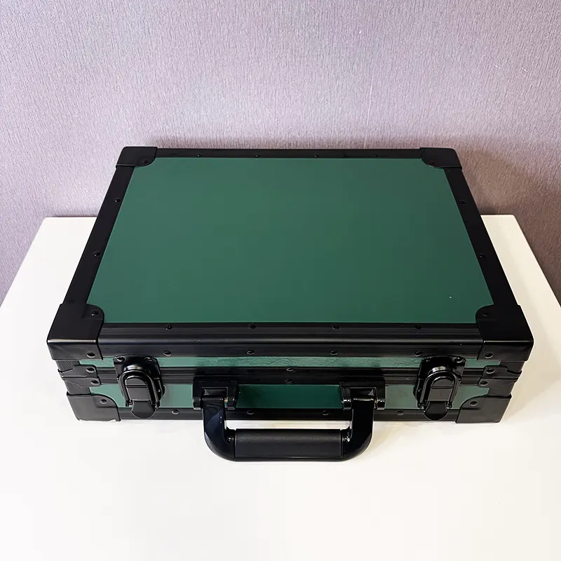 18 Slots Watch Organizer Dark Green High Materials Box And Gift Case